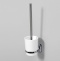 Ершик для унитаза WasserKraft белый - хром K-28127 - 1