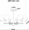 Люстра на штанге MyFar Diana MR1641-6C - 3