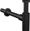 Сифон для раковины AlcaPlast A400 BLACK A400BLACK - 0