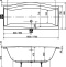 Акриловая ванна Ravak Magnolia 170x75 см  C501000000 - 1
