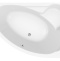 Акриловая ванна Cersanit Kaliope 153 R 63442 - 0