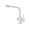 Смеситель Kaiser Decor 40144-10 для кухонной мойки, белый - 0