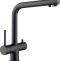 Смеситель Timo Saona для кухонной мойки, черный 2396/03F - 0