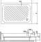 Душевой поддон Rgw  120x80 см  16180282-51 - 1