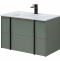 Тумба под раковину Allen Brau Reality 80 серо - зеленый матовый 1.32005.CGM - 5