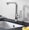 Смеситель Hansgrohe Metris 31087000 для раковины - 5
