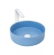 Раковина накладная Weltwasser WW ELBACH 3134 MBL 35.5 матовый голубой  10000004518 - 0