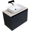 Тумба под раковину Allen Brau Fantasy 80 черный матовый 1.11002.AM - 3
