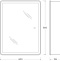Зеркало-шкаф BelBagno Spc 60х80 белый  SPC-MAR-600/800-1A-LED-TCH - 5