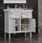 Тумба с раковиной Opadiris Кантара 85 белая - 4