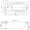 Акриловая ванна Cersanit Santana 160 ультра белый 63324 - 7