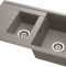 Мойка кухонная AQUATON Делия 87 серый шелк 1A716232DE250 - 2