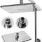 Душевая система с термостатом Grocenberg GB7005 Хром - 5