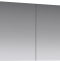 Зеркало-шкаф Aqwella 5 stars Mobi 120 белый - 0