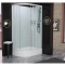 Душевая кабина Frank 120х80 правая белая стекло матовое 20031 - 2