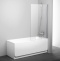 Шторка на ванну Ravak PVS1-80 Transparent, профиль сатин 79840U00Z1 - 0