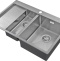 Мойка кухонная Zorg Inox R 5178-2-R - 0