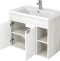 Тумба под раковину Aquaton Флай 80 белый-светлое дерево 1A237401FAX10 - 2
