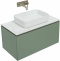 Тумба под раковину Allen Brau Infinity 85 серо - зеленый матовый 1.21002.CGM - 2