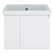 Тумба под раковину Misty Лира 60 белая глянцевая Пр-Лир06060-50По - 1