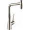 Кухонный смеситель Hansgrohe Metris Select M71 однорычажный, 320 с вытяжным душем, 2jet, хром 73820800 - 0