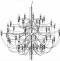 Подвесная люстра Loft it Gino 10196/1000 Chrome - 0