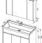 Мебель для ванной Aquanet Латина 100 белая - 9