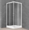 Душевой уголок Royal Bath HPD 90х90 профиль белый стекло прозрачное RB90HPD-T - 1