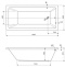 Акриловая ванна Cezares Plane Solo 180х80  PLANE SOLO-180-80-49-W37 - 2