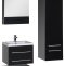 Тумба Aquanet Нота 58 подкатная, черная 00170731 - 13