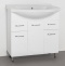Тумба с раковиной Style Line Эко Фьюжн №26 80 белая - 0