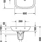 Раковина Duravit D-Code 23106500002 - 5