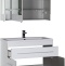 Тумба с раковиной Aquanet Верона 100 белая, 1 ящик, 2 двери 182710 - 9