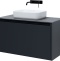 Тумба под раковину Allen Brau Fantasy 100 черный матовый 1.11004.AM - 0