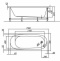 Ванна акриловая Kolpa San Tamia 150x70 белый 531210 - 2
