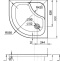 Поддон для душа AM.PM Gem Deep W90T-401A090W 90x90 - 3