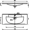 Мебельная раковина Misty Evva 100 D Р-Евв14100-Д - 4