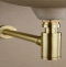 Сифон для раковины Ceramalux золото  RD015 - 0