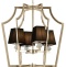 Подвесная люстра LUMINA DECO Montero LDP 1249-4 GD+BK - 0