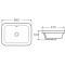 Раковина встраиваемая Weltwasser WW DEILBACH 6040 56.5 белый  10000004609 - 1