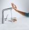 Смеситель Hansgrohe Metris Select 14883000 для кухонной мойки - 4