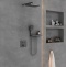 Душевой комплект Vincea с термостатом сталь VSFW-4211RGM - 2