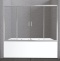 Шторка на ванну BelBagno Unique VF-2-150/180-140-C-Cr стекло прозрачное UNIQUE-VF-2-150/180-140-C-Cr - 0