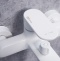 Смеситель Wasserkraft Mindel 8501 для ванны с душем, белый матовый - 3
