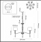 Подвесная люстра Odeon Light Exclusive Latte 5403/7 - 6
