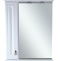 Лувр - 60 Зеркало со шкафчиком, лев., белое П-Лвр03060-012Л - 0