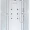 Душевая кабина Royal Bath HP 80x80 профиль белый стекло прозрачное с гидромассажем RB80HP2-T - 0