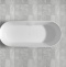 Ванна из искусственного камня Abber Stein 180х75 белый матовый AS9614 - 3