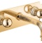Смеситель для раковины Cezares OLIMP золото 24 карат  OLIMP-BLS2-03/24-M - 9