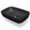 Kerasan Tribeca Раковина встраиваемая/накладная 60х38см, без отв. под смеситель, цвет: черный матовый 514331 - 1